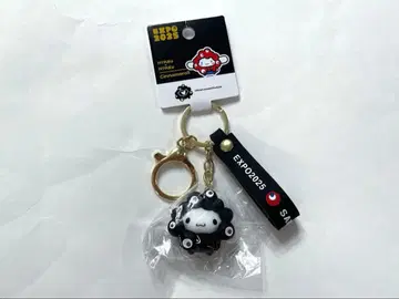 시나모롤 간사이 오사카 만박 블랙 미야쿠미야쿠 산리오 입체 마스코트 키링