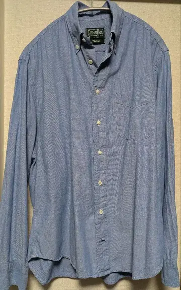 Gitman Vintage 샴브레이 버튼 다운 셔츠 M 사이즈