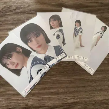 사쿠라자카46 후지요시 카린 브로마이드 자업자득 봉입 컴프