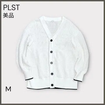 [ PLST 플라스테 ] 크로셰 가디건/새상품급/굵게 짠/넉넉한 디자인