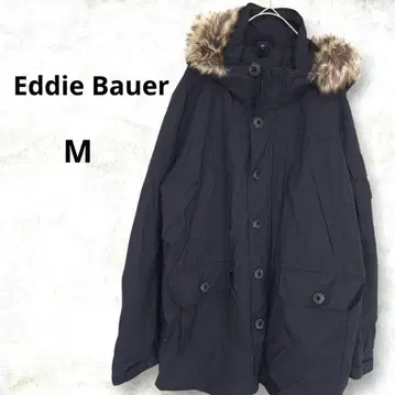 에디 바우어 남성용 모즈 코트 [ M ] 네이비 Eddie Bauer