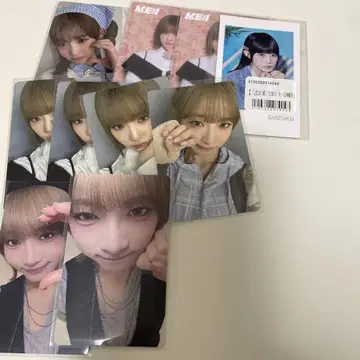 ME:I 이이다 시즈쿠 트레이딩 카드 세트