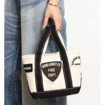 GOOD GRIEF 굿그리프 PATCHES TOTE BAG 백