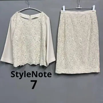 StyleNote 7 벨메종 블라우스 셋업 스커트 레이스