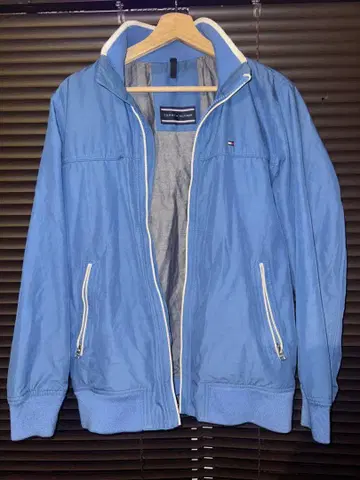 TOMMY HILFIGER 스탠드 카라 자켓 블루종 S