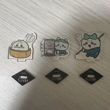 치이카와 (먼작귀) 중화요리점 아크릴 스탠드 3개 세트
