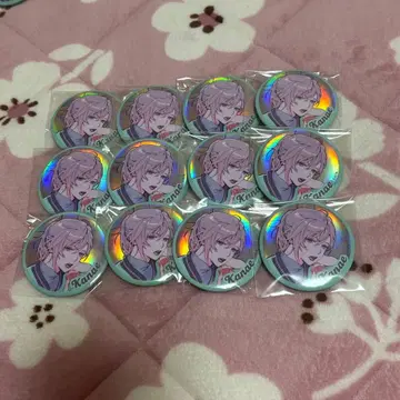 뉴 레트로 스타일 카나데 캔뱃지 12개 묶음 판매