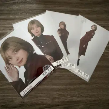 사쿠라자카46 후지요시 카린 브로마이드 IWTC 봉입 컴프