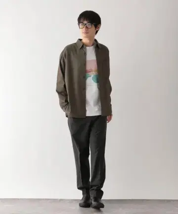오샤레 글로벌 워크 어반 데님 셔츠