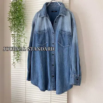 [ 2024AW ] JOURNAL STANDARD 라이트 온스 데님 셔츠