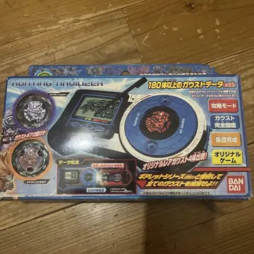 트레저 가우스트 헌팅 내비 라이저 미사용 반다이 개봉 확인