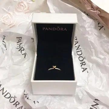 PANDORA 하트 모티브 반지 실버 925