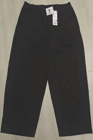 미사용 맨투맨 와이드 팬츠 UNIQLO C 2024AW brown L