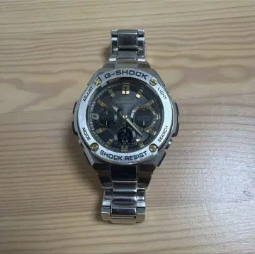 G-SHOCK 블랙 실버 손목시계