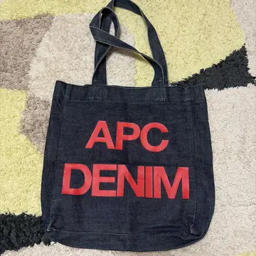 APC DENIM 토트백