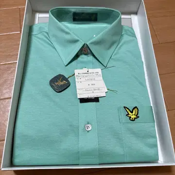 Lyle & Scott 그린 반팔 셔츠 새상품 사이즈 M