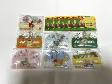 7세트 산리오 가챠 카타카타 산책 참 마이멜로디 푸딩 외
