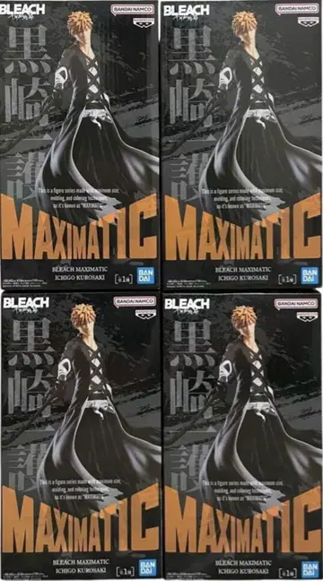 BLEACH 천년혈전편 MAXIMATIC 쿠로사키 이치고 피규어 4개
