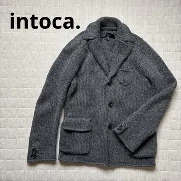 intoca. 캐시미어 100% 니트 자켓 상태 좋음 사이즈 2