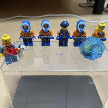 [ 당일 발송 ] LEGO 미니 피규어 북극 6체 세트