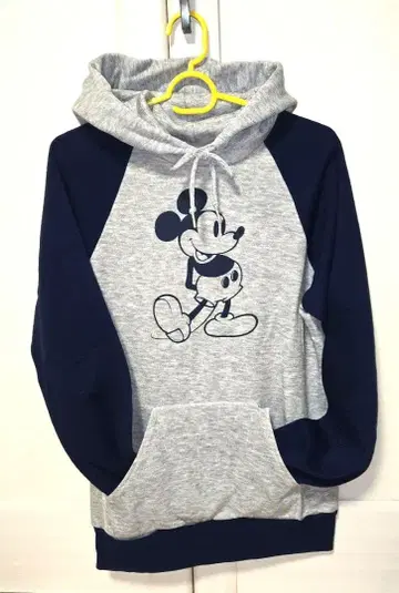 80s USA제 미키 후드티 Mickey 빈티지 (하자 있음)