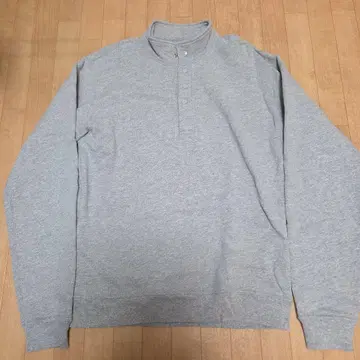 Champion 테리 플리스 풀오버 L 사이즈 그레이