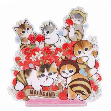 mofusand 2WAY 피크릴 스탠드 하치냥