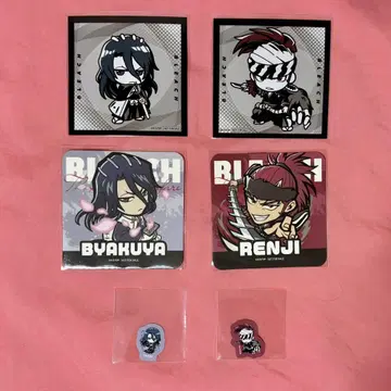 BLEACH 천년혈전편 쿠치키 뱌쿠야 아사쿠라 렌지 6세트