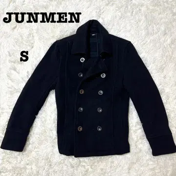 준맨 JUNMEN P코트 코트 울 코트 S 블랙