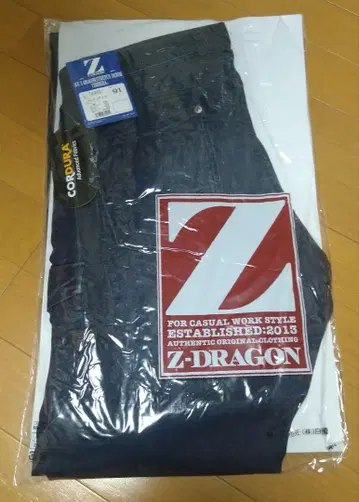 Z-DRAGON 지드래곤 작업용 스트레치 팬츠 사이즈 91 인디고