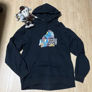 X-LARGE 후디 L 사이즈 봉제 인형 포함