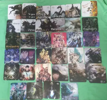 FF14 에오르제아 카페 에오카페 코스터 36종 43매