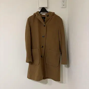 BCSTOCK SIMPLICITE 더플 코트 후드 부착