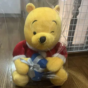 곰돌이 푸 산타 봉제 인형