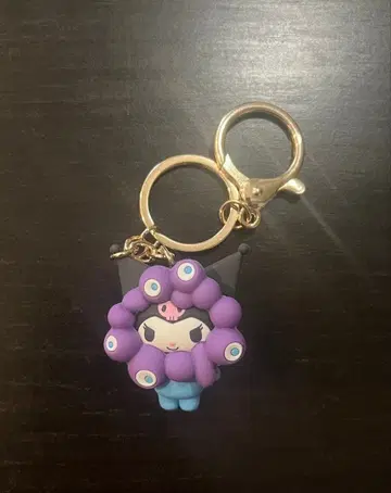 오사카 간사이 박람회 산리오 미야쿠미야쿠 쿠로미 키링