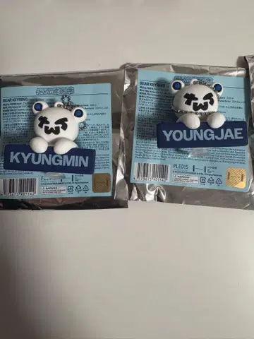 베어 키링 KYUNGMIN YOUNGJAE TWS 세트