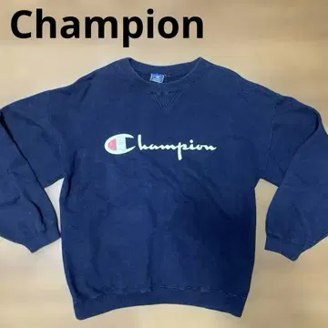 Champion 네이비 맨투맨 M 90s 빈티지 새상품급