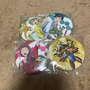 디지몬 디지페스 캔뱃지 세트