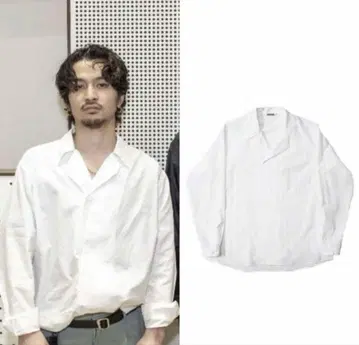 AURALEE WASHED FINX TWILL P/O SHIRTS