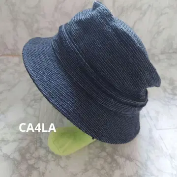 CA4LA 카시라 햇 모자 마 혼방 그레이