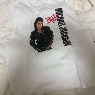 Michael Jackson BAD 슬리브리스 상의