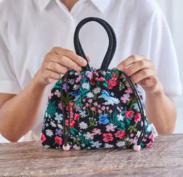 [ 지금만 가격 ] 새상품 페이러 ANA 콜라보 손잡이 복조리 백 뮬뮬