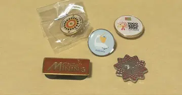 [ 핀 배지 5개 세트 ] 오사카 간사이 만박 핀 배지