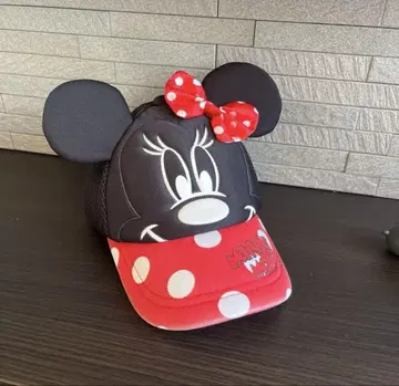 도쿄 디즈니 리조트 미니 마우스 귀와 리본 포함 캡 54cm