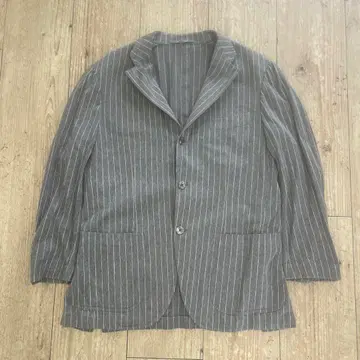 brilla per il gusto 그레이 스트라이프 테일러드 자켓