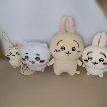 치이카와 (먼작귀) 봉제 인형 4체 세트