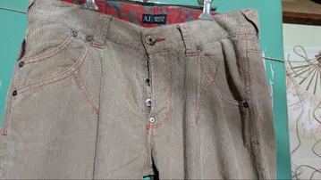 ARMANIJEANS 코듀로이 베이지 팬츠
