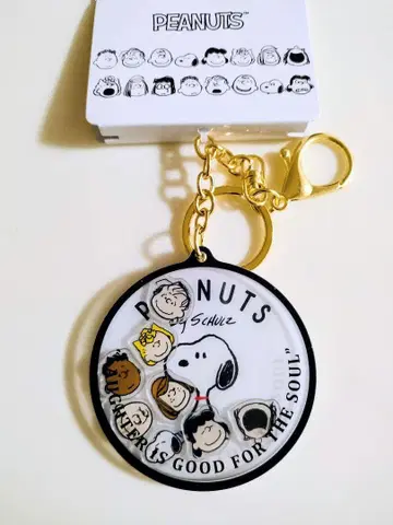 PEANUTS 스누피 바스락 참 키링 새상품, 미사용