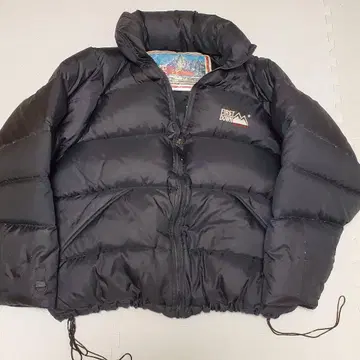 도톰 육중 빅 사이즈 FIRSTDOWN 블랙 다운 자켓 XL