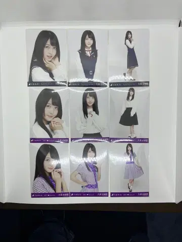 노기자카46 쿠보 시오리 3종 컴프 3컴프